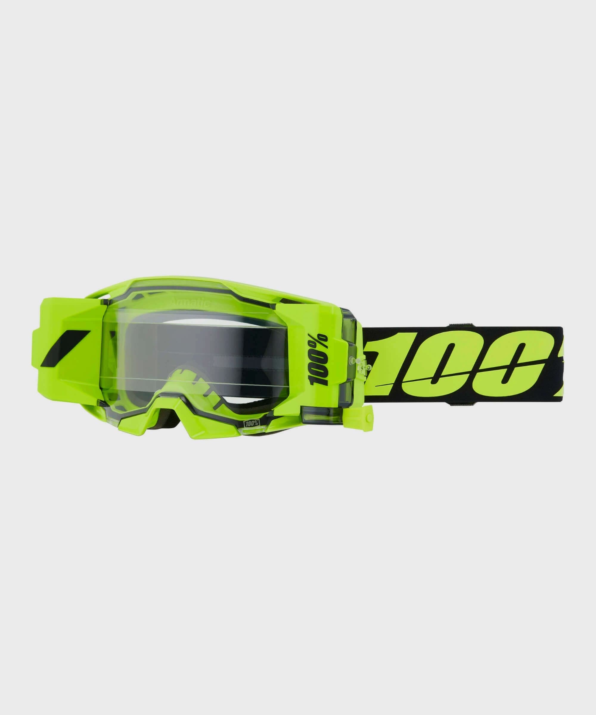 100% ARmatic Forecast Goggles Neon Yellow / Clear