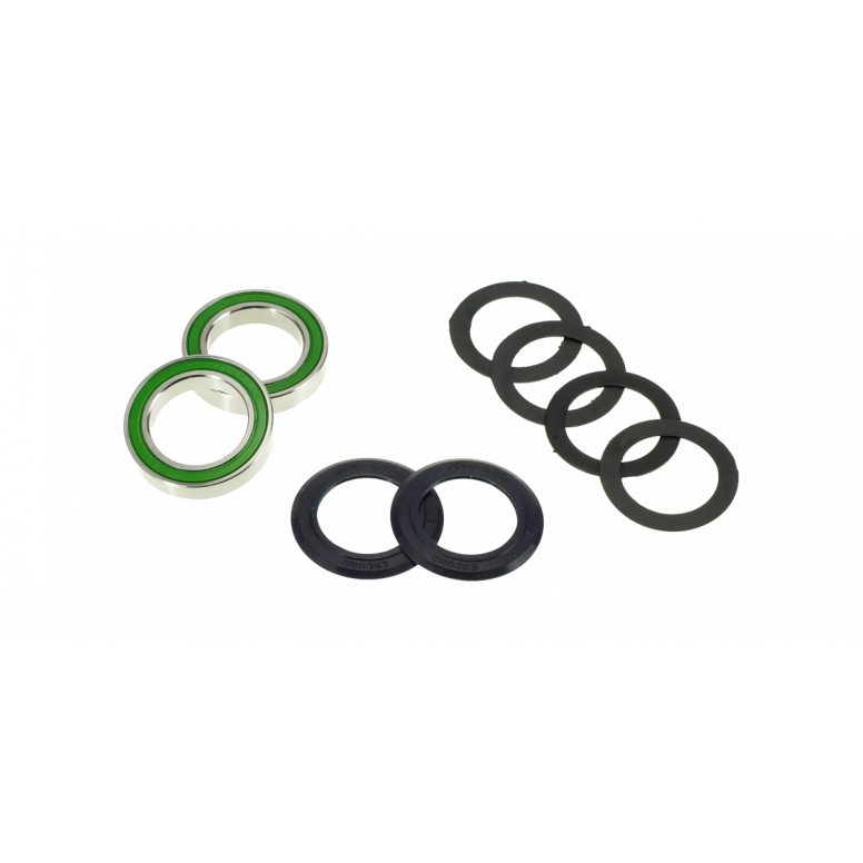 Enduro Bearings BSA - Bearing Kit - 440C Stainless Steel A/C - 24mm - Silver