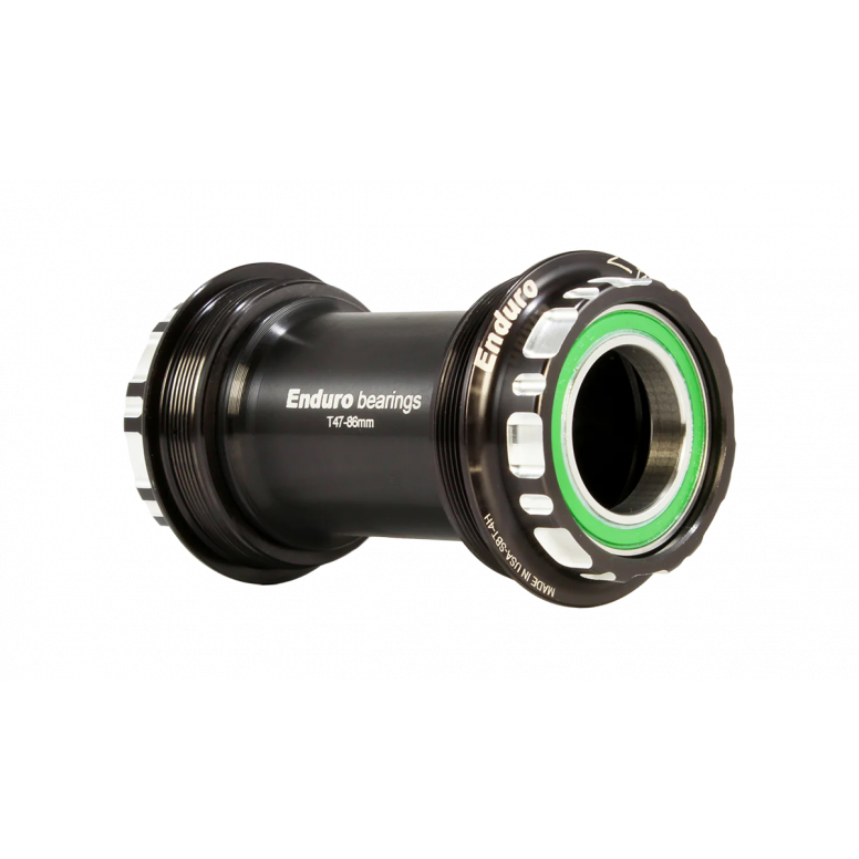 Enduro Bearings T47 External - BB - 440C Stainless Steel - DUB - Black