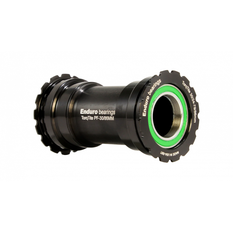 Enduro Bearings BB386 - Torqtite BB - 440C Stainless Steel - 24mm - Black
