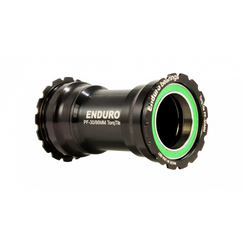 Enduro Bearings BB386 - Torqtite BB - 440C Stainless Steel - 30mm - Black