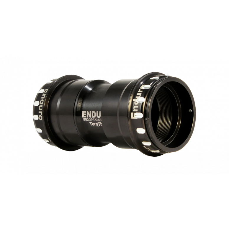 Enduro Bearings TorqTite Campag Ultra Torque BB Adaptor Cup Set - Campagnolo UltraTorque - Black
