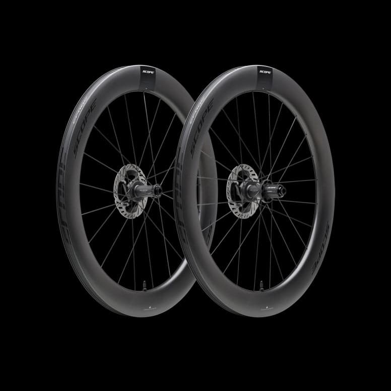Scope Cycling R6 V2 65mm Road Wheelset - 65mm