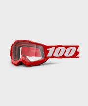 100% Accuri 2 Youth Goggle Red / Clear Lens