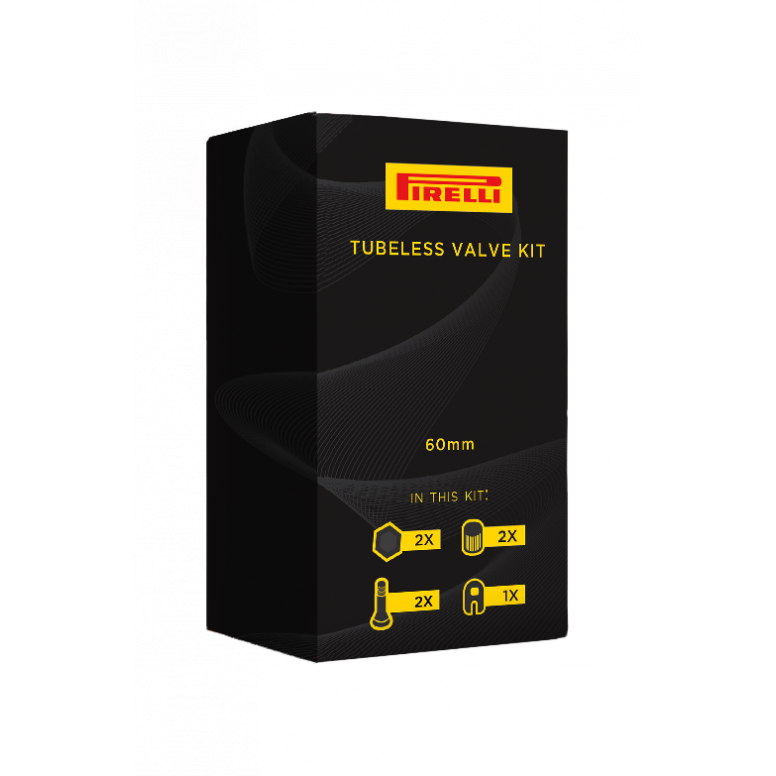 Pirelli Tubeless Valve Kit - 60mm - Black