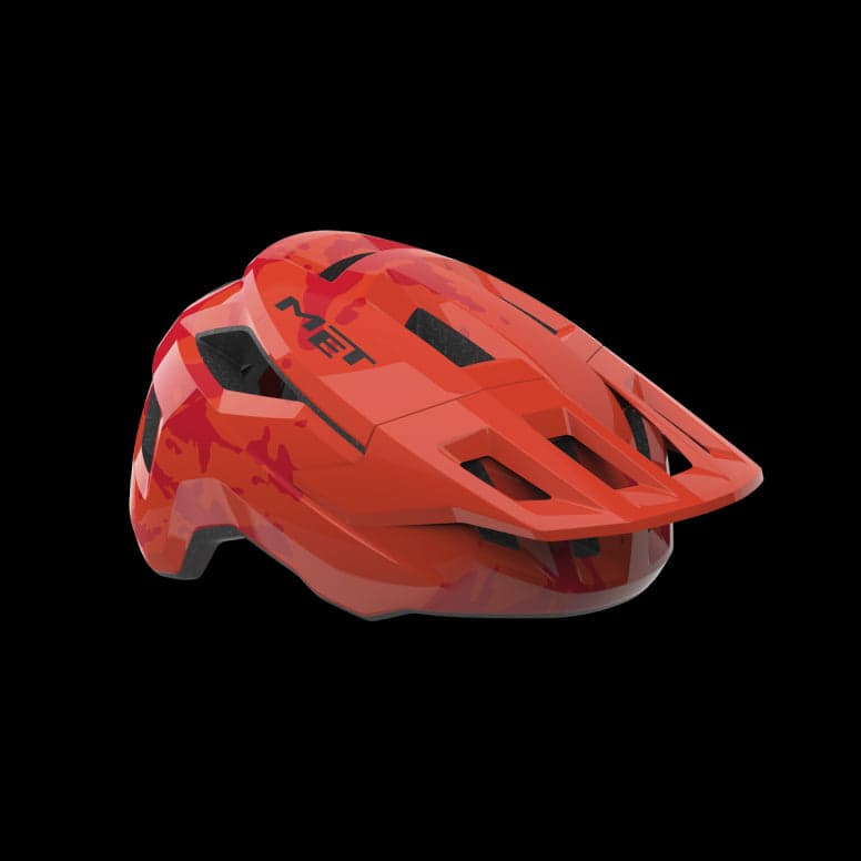 MET Shelter Youth - 52-56cm (Uni-Size) - Red