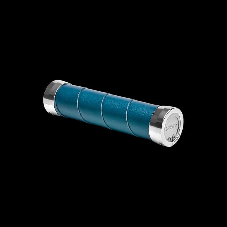 Brooks Slender Leather Grips -  - Teal