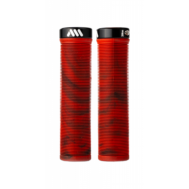 All Mountain Style Barcode Grips -  - Red
