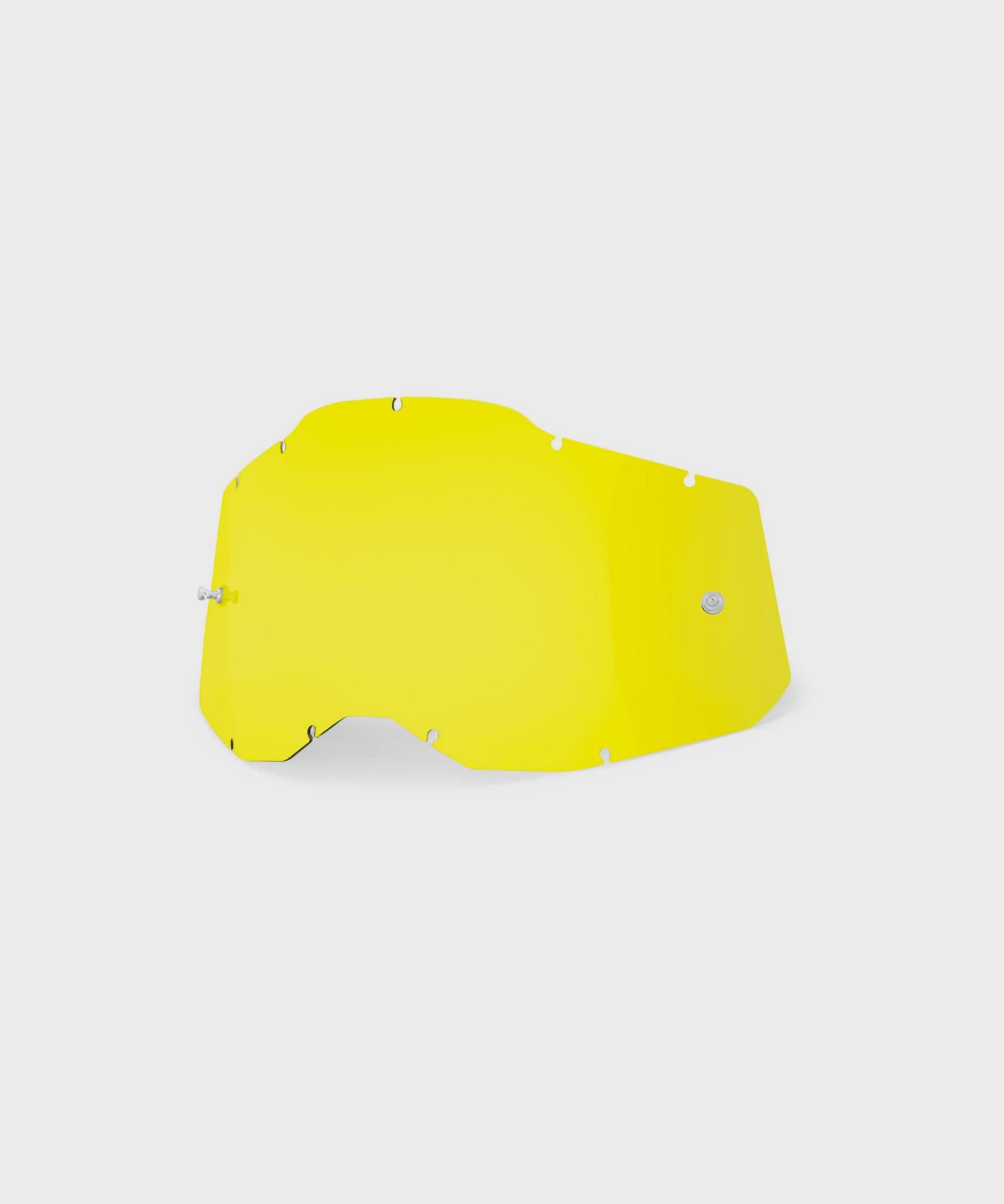 100% Racecraft 2 / Accuri 2 / Strata 2 Replacement Lens - Yellow