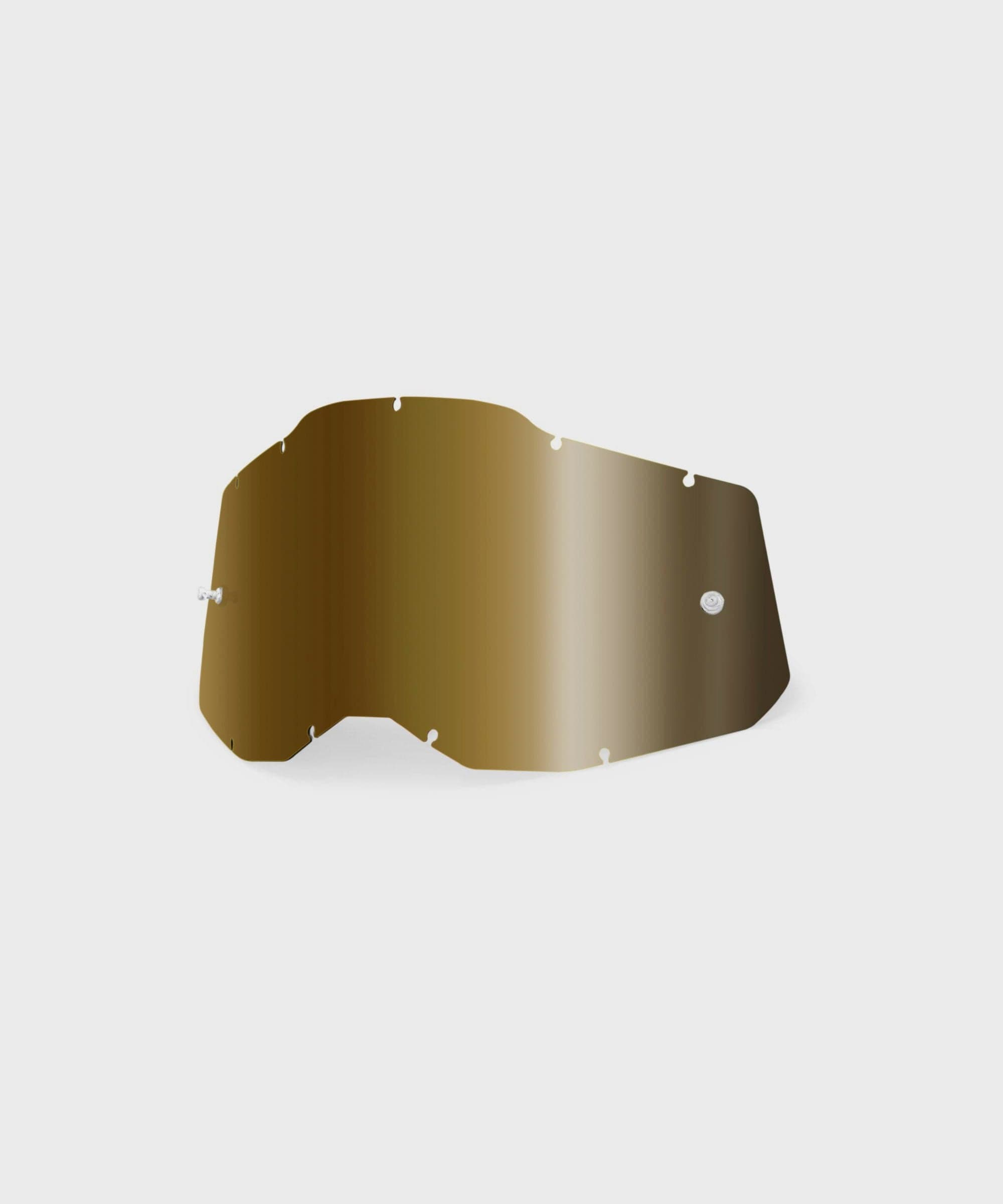 100% Racecraft 2 / Accuri 2 / Strata 2 Replacement Lens - True Gold