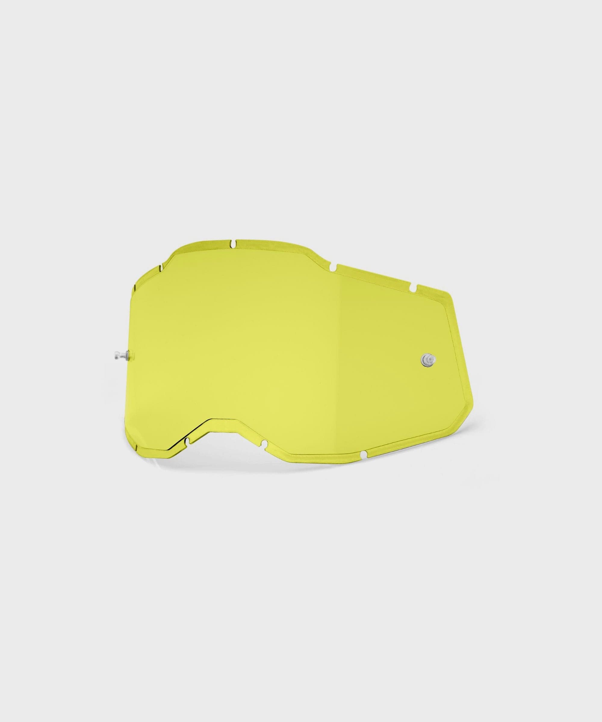 100% Racecraft 2 / Accuri 2 / Strata 2 Injected Replacement Lens - Yellow