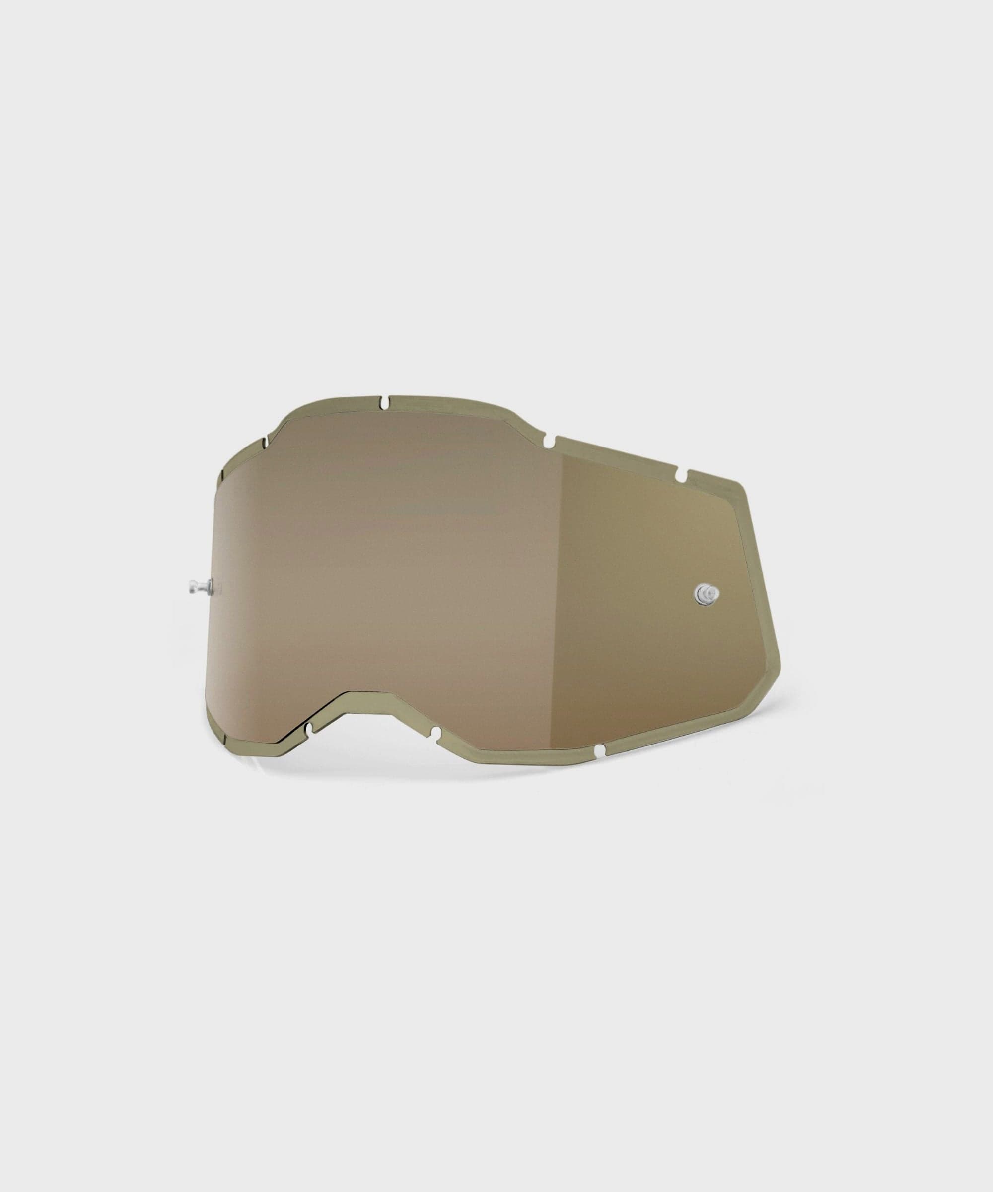 100% Racecraft 2 / Accuri 2 / Strata 2 Injected Replacement Lens - Olive