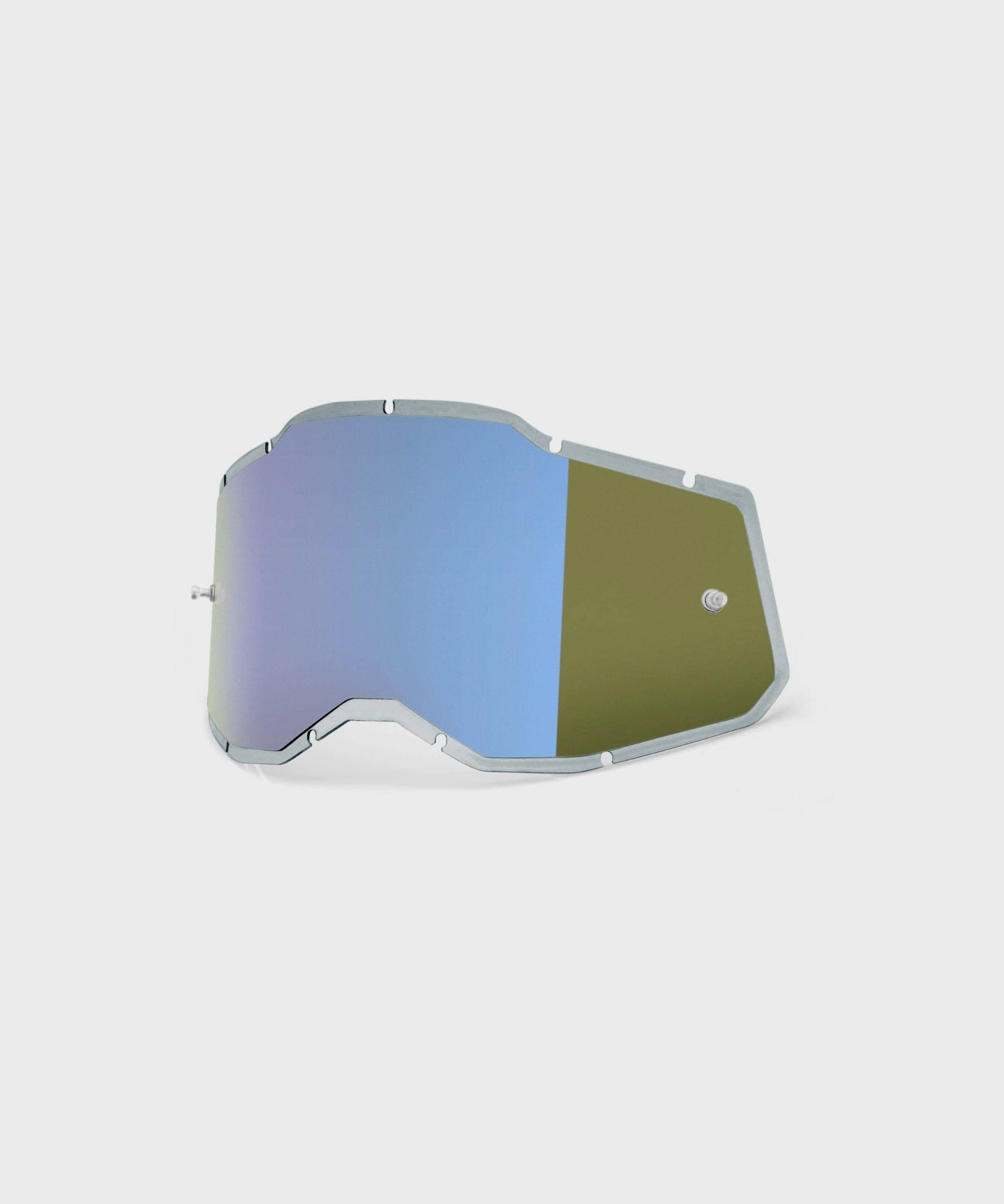 100% Racecraft 2 / Accuri 2 / Strata 2 Injected Replacement Lens - Blue Mirror