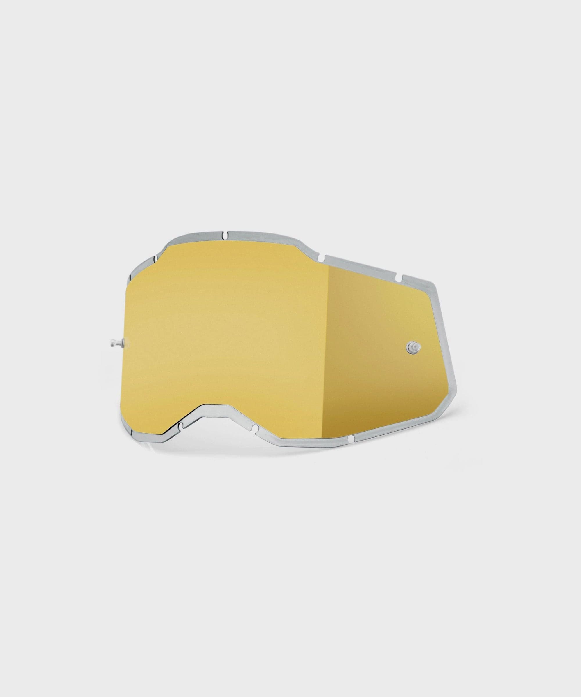 100% Racecraft 2 / Accuri 2 / Strata 2 Injected Replacement Lens - Gold Mirror