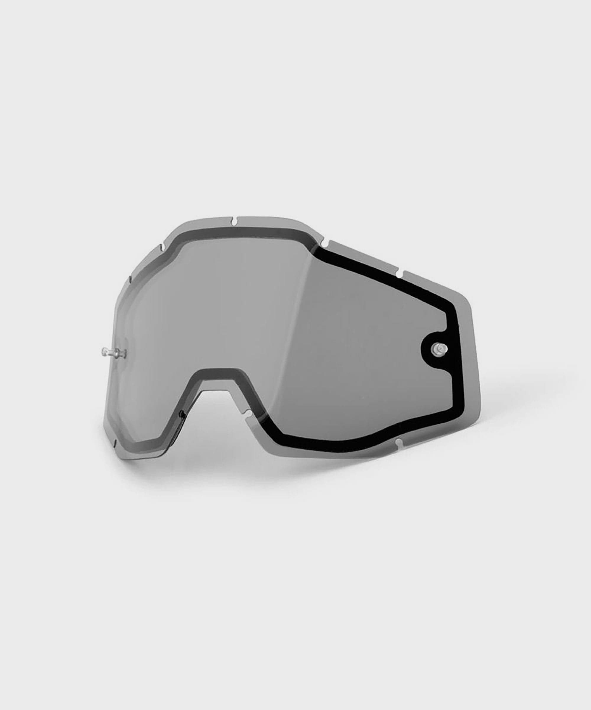 100% Racecraft 2 / Accuri 2 / Strata 2 Dual Pane Replacement Lens - Smoke
