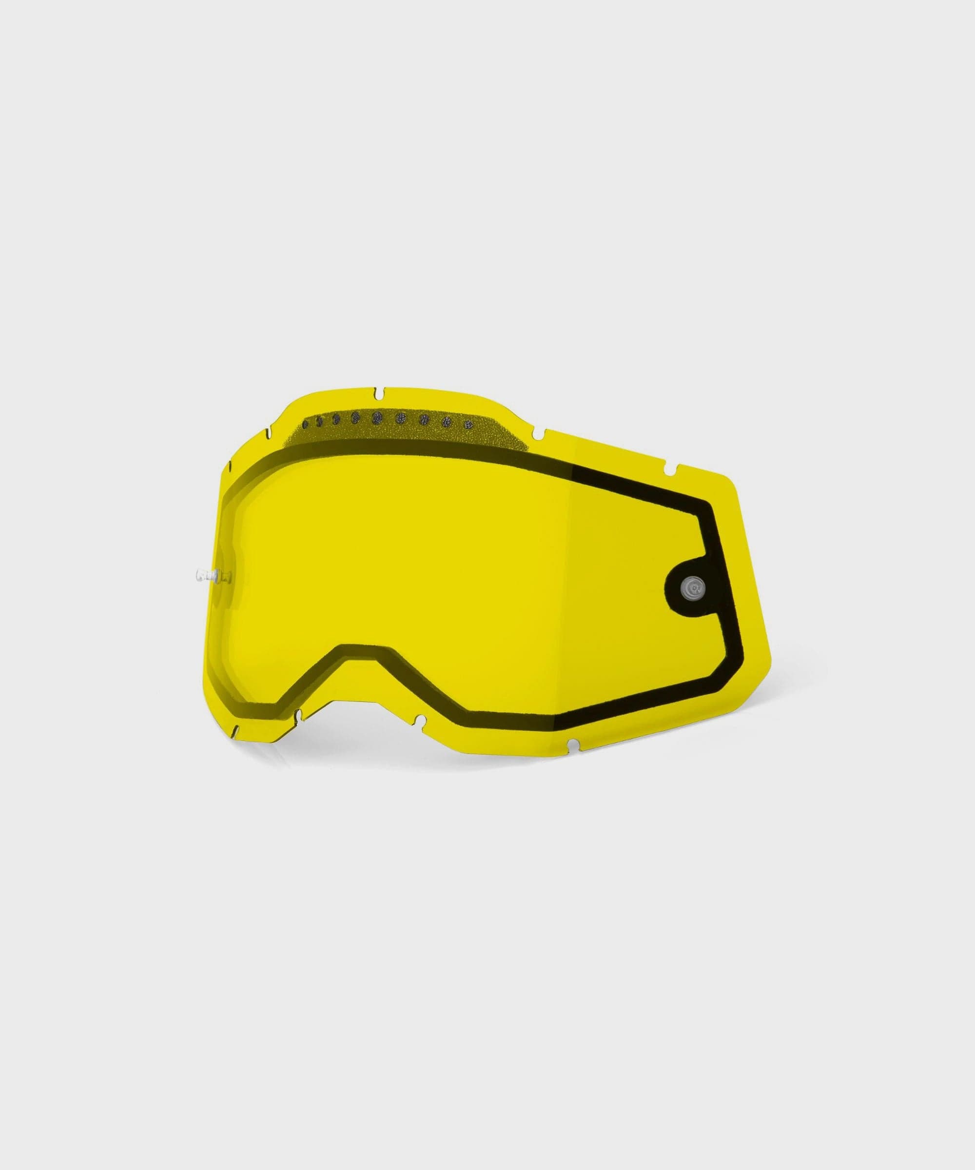 100% Racecraft 2 / Accuri 2 / Strata 2 Dual Pane Vented Lens - Yellow