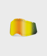 100% Racecraft 2 / Accuri 2 / Strata 2 Dual Pane Vented Lens - Gold Mirror