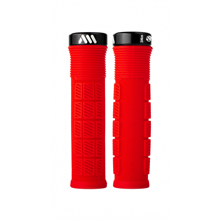 All Mountain Style Rise Grips -  - Red