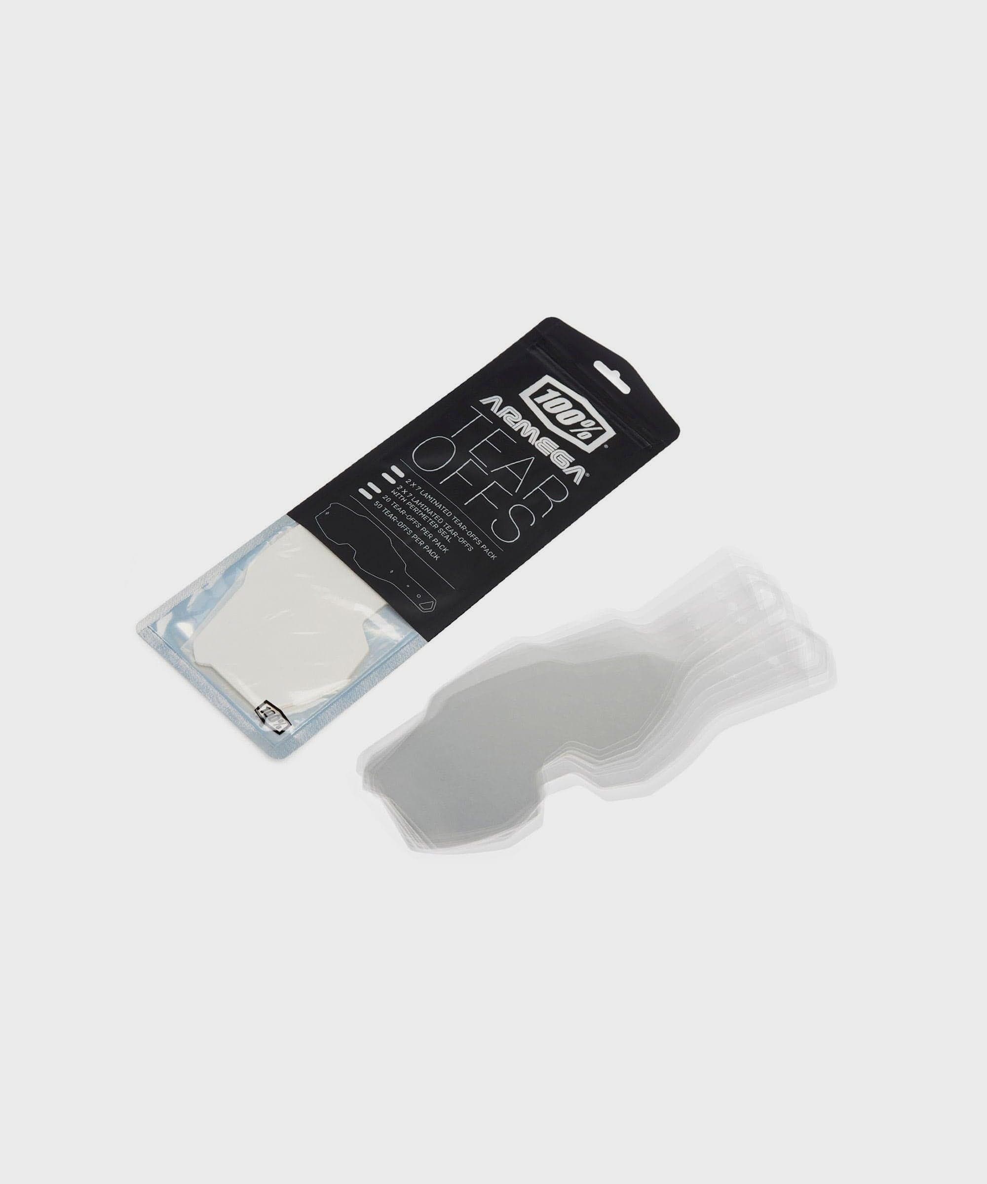 100% Armega Goggle Perimeter Laminated Tear-Offs