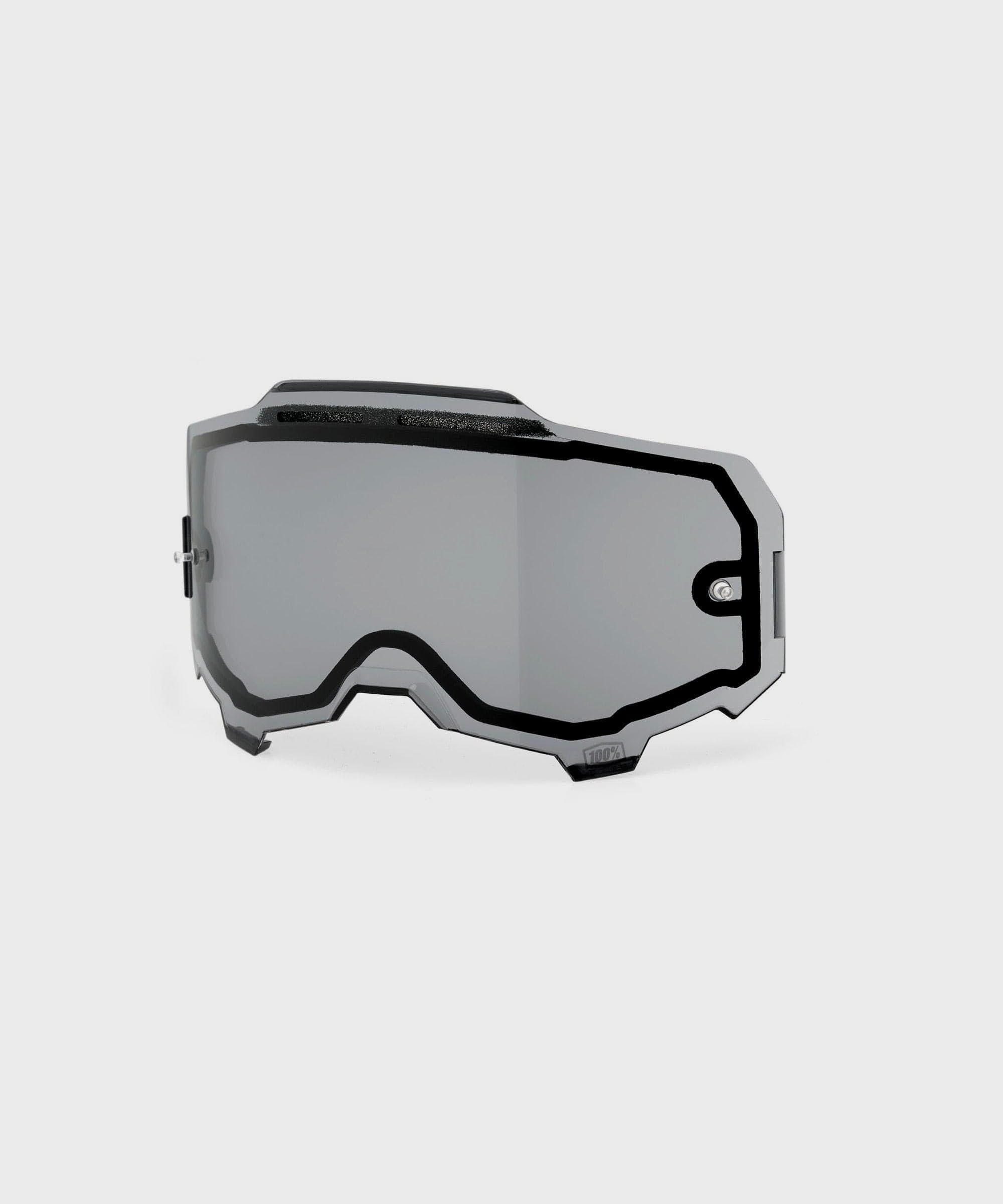 100% Armega Vented Dual Pane Lens Smoke