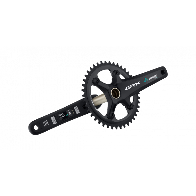 INPEAK GRX RX820 1x POWERCRANK-E | TWiN2 - 40T - Black