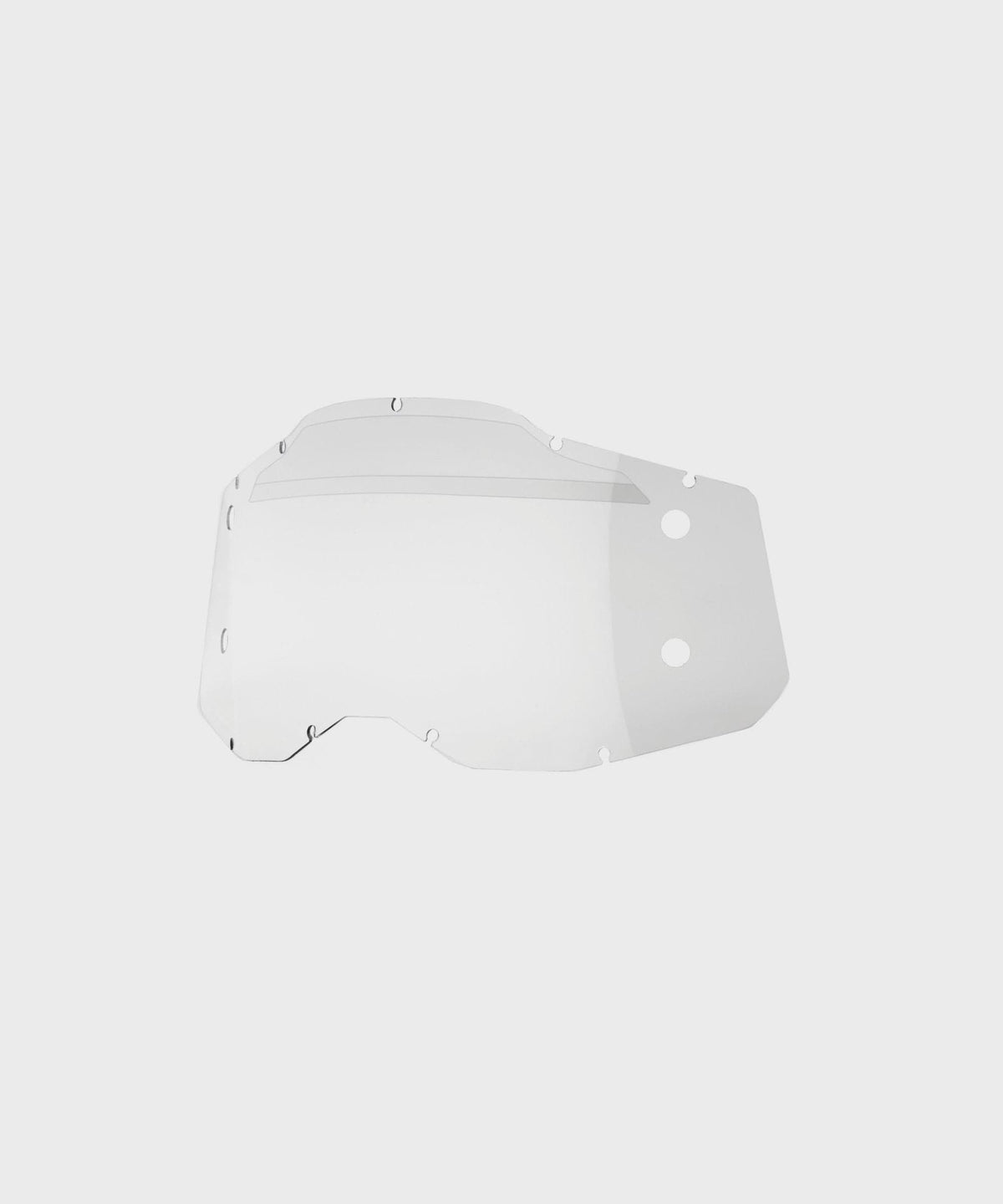 100% Racecraft 2 / Accuri 2 / Strata 2 Forecast Replacement Lens Clear / No Bump