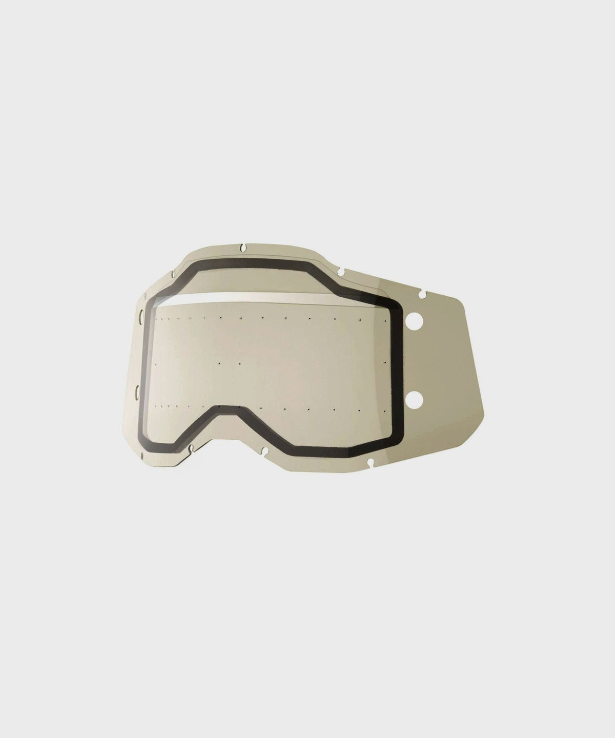 100% Racecraft 2 / Accuri 2 / Strata 2 Forecast Replacement Dual Pane Lens Smoke