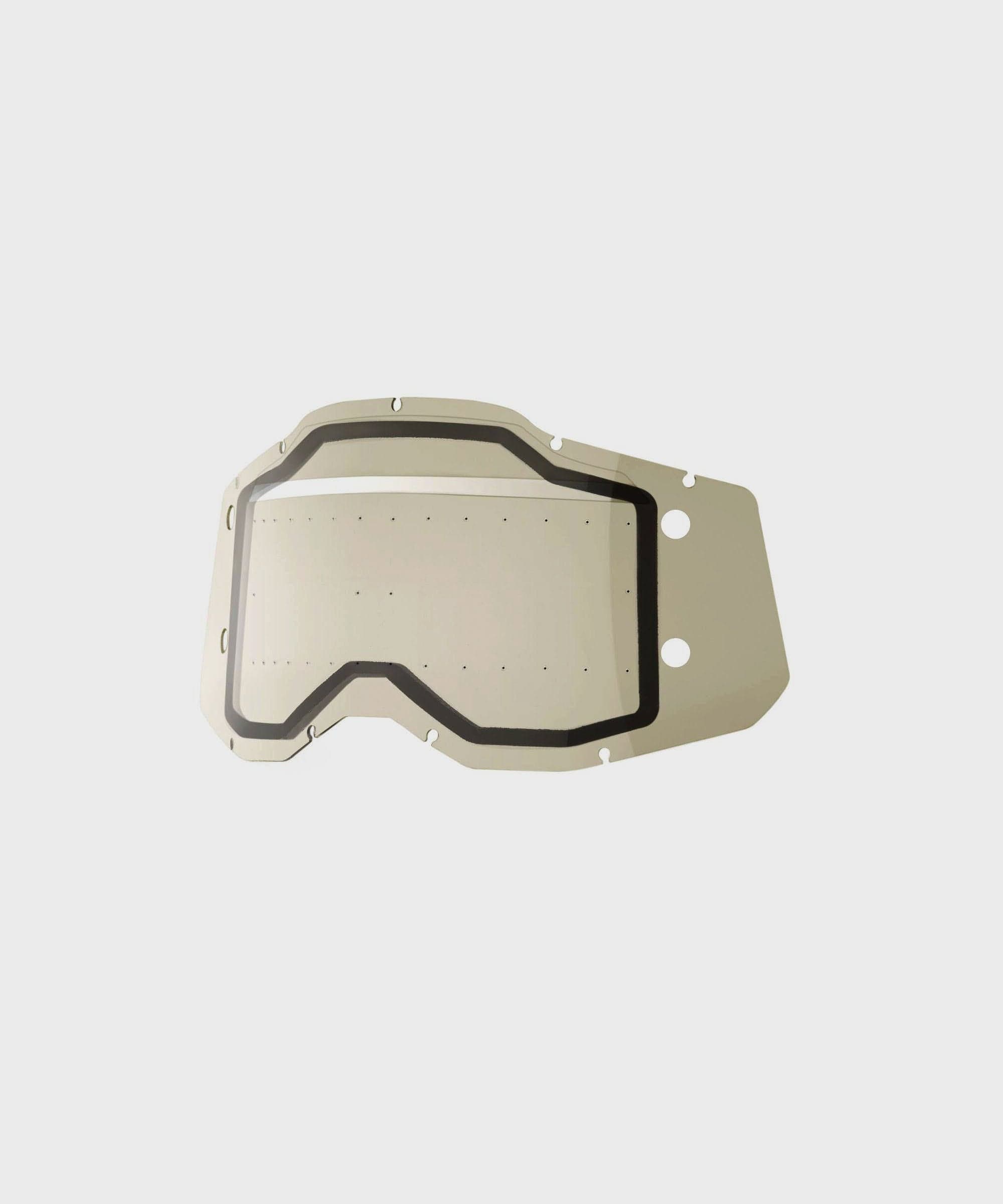 100% Racecraft 2 / Accuri 2 / Strata 2 Forecast Replacement Dual Pane Lens Smoke