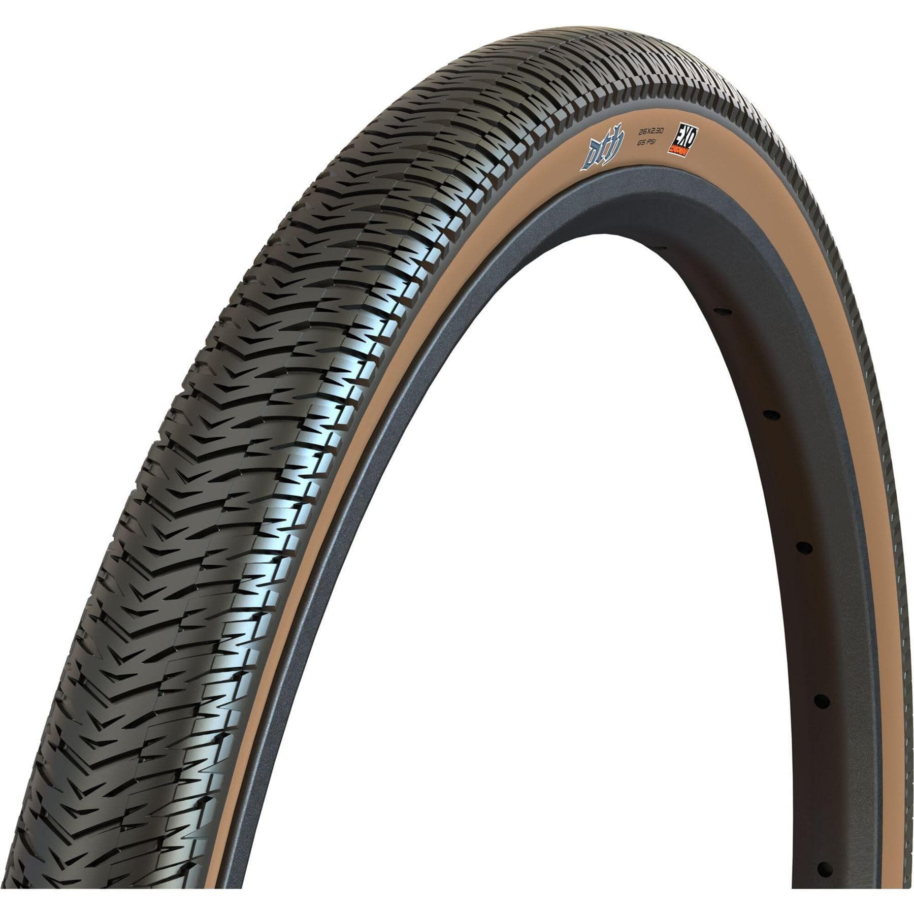 Maxxis DTH 26x2.15 60 TPI Folding Single Compound Bronzewall