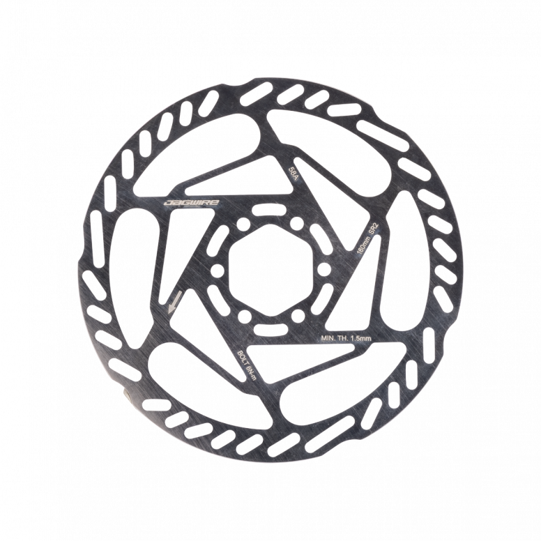 Jagwire SR2 Disc Brake Rotor - 6 Bolt - Silver