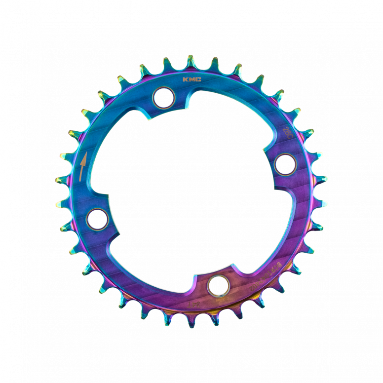 KMC 104BCD MTB Chainring - 36T - Oilslick