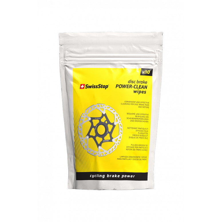 SwissStop Power Clean Wipes -  -