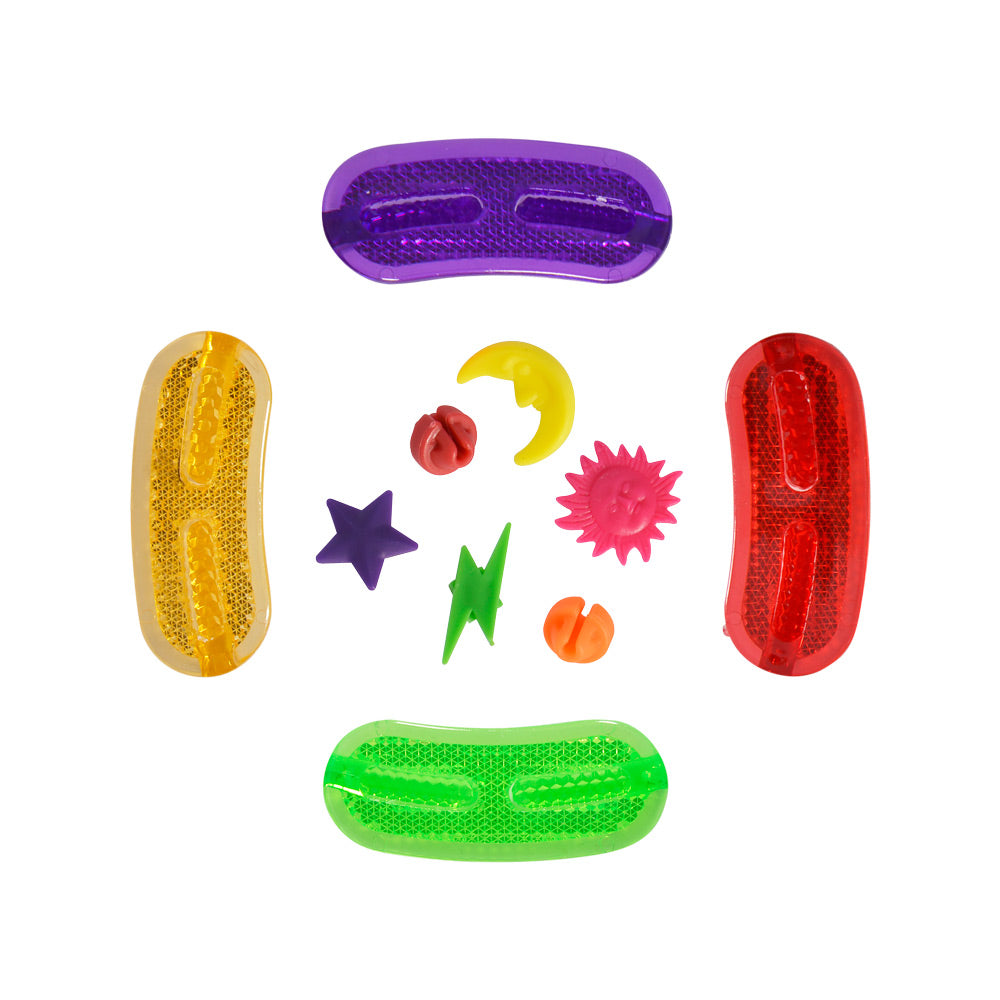 Oxford Junior spoke bead and reflector set