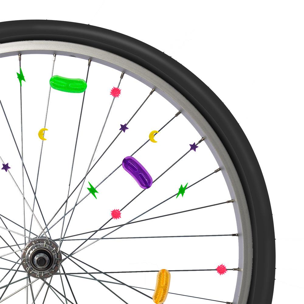 Oxford Junior spoke bead and reflector set