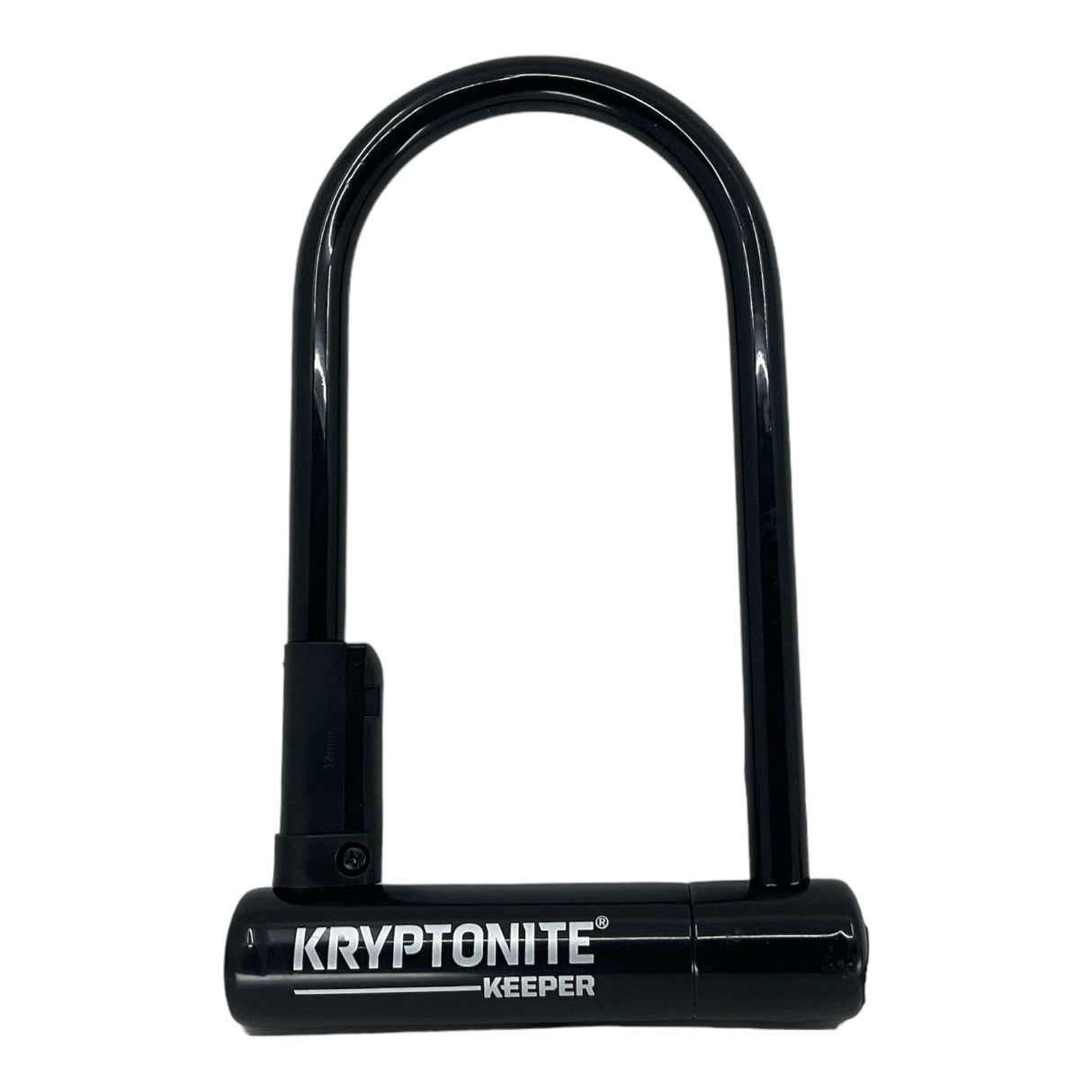 Kryptonite Keeper 12 Standard U-Lock with 4 foot Kryptoflex cable Sold Secure Silver