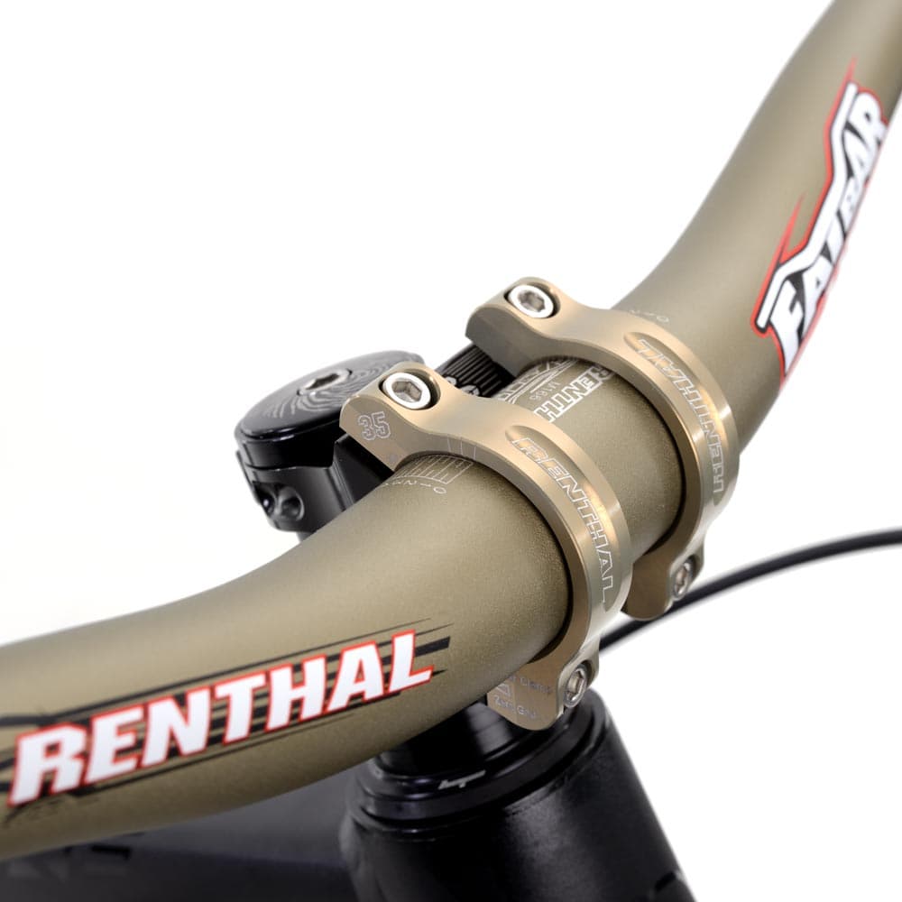 Renthal Apex 35 Stems Black/Gold 40mm