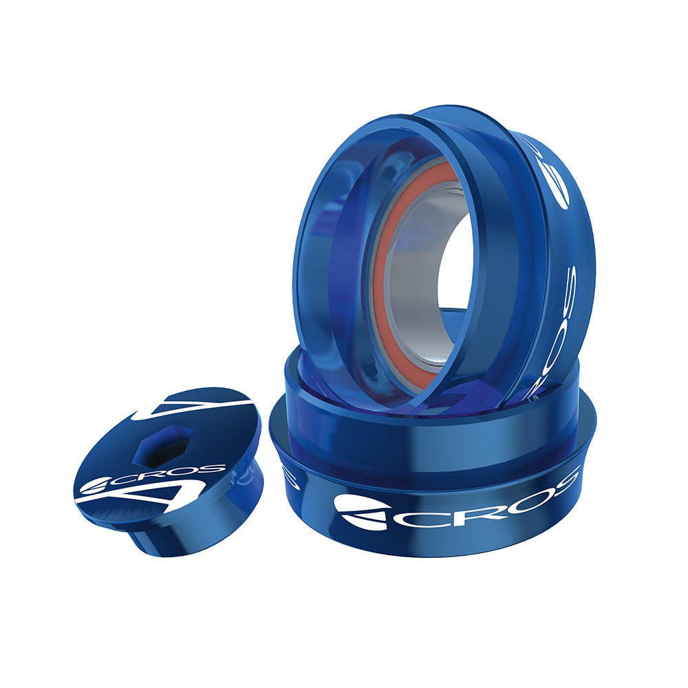 Acros BB30R Stainless BB Hollowtech II Blue
