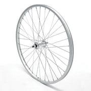 Front Wheel 20' MTB Silver Single Wall Nutted V-Brake