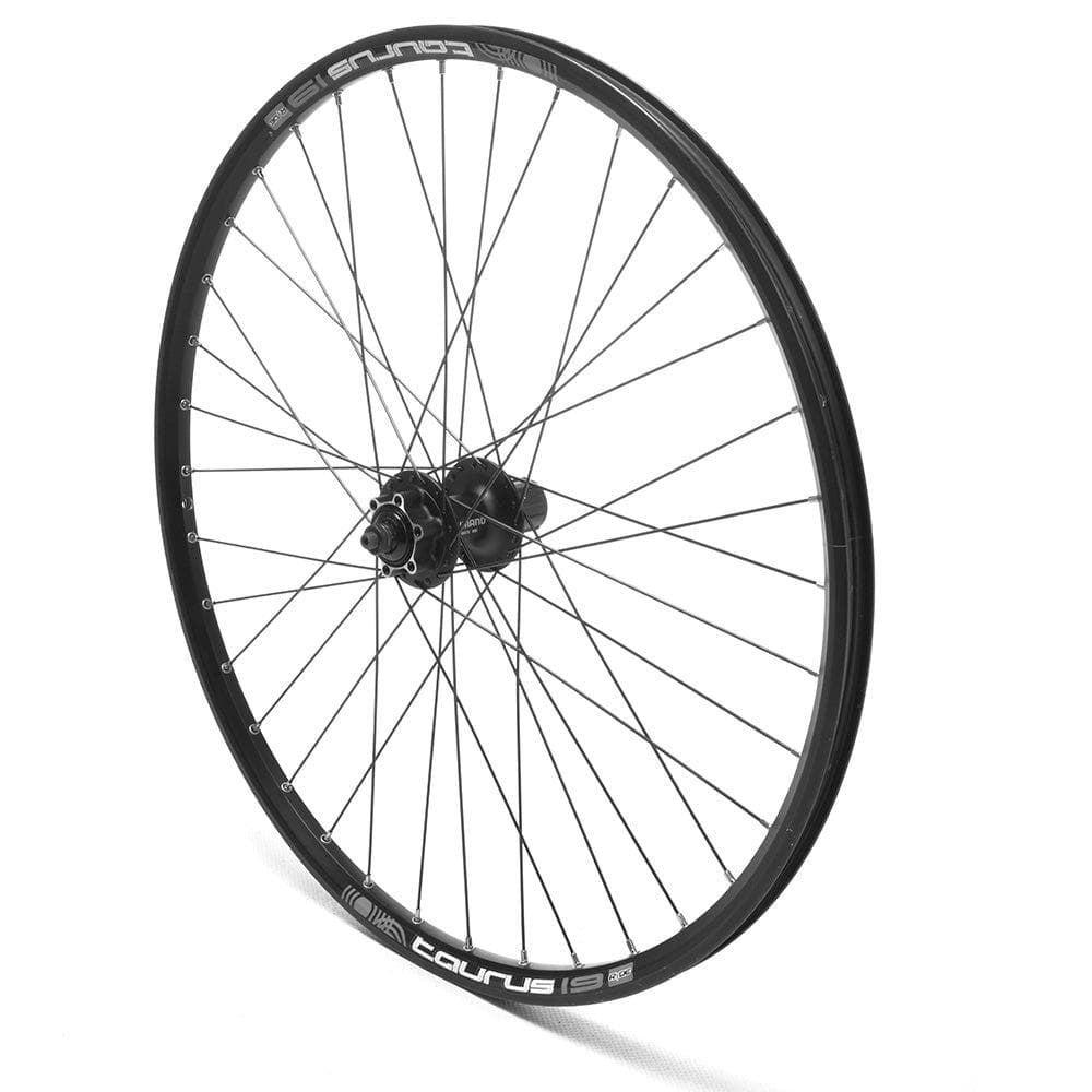Rear Wheel 26" MTB Cassette Black D/Wall QR Disc Only