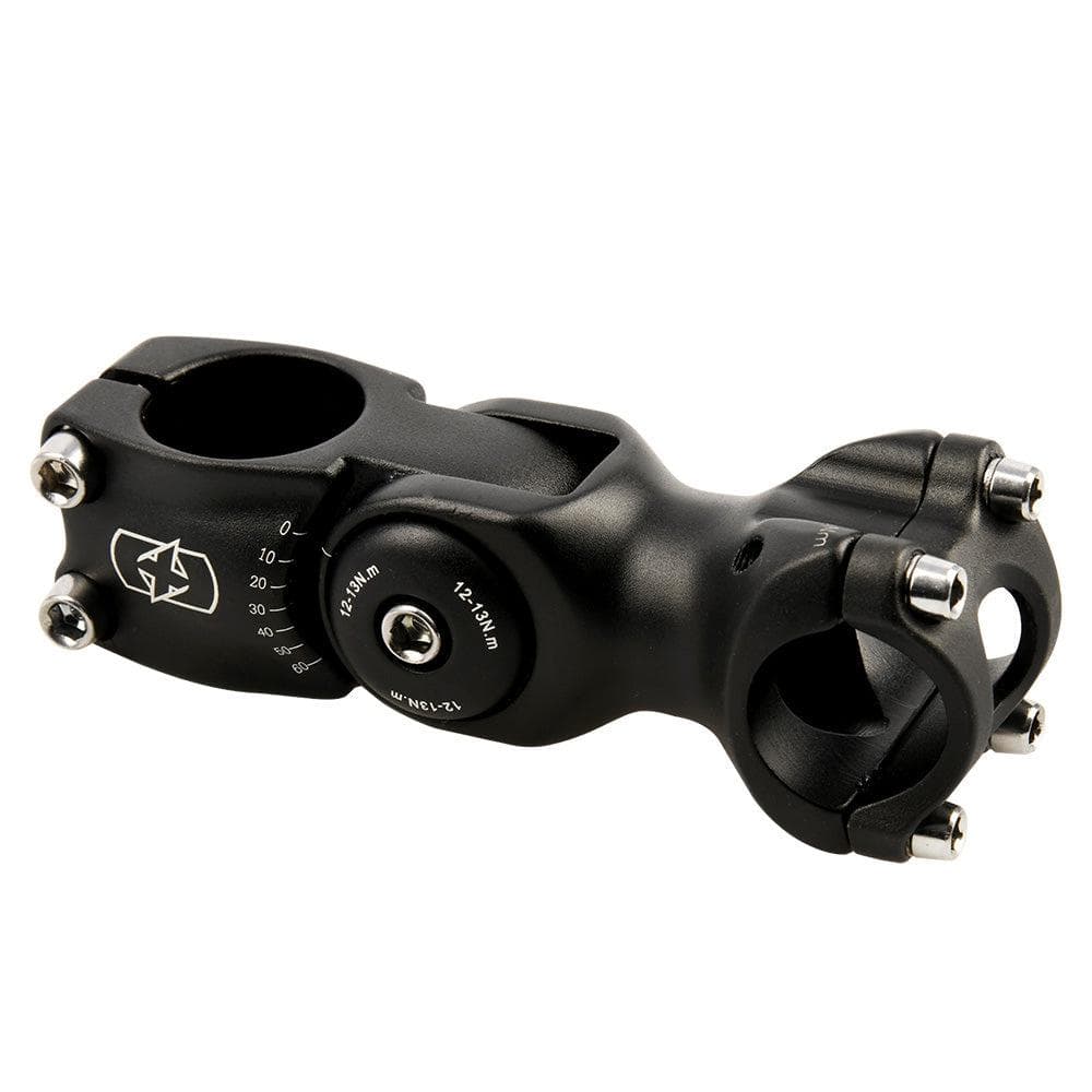 Oxford Adjustable Ahead Stem 1 1/8" Black