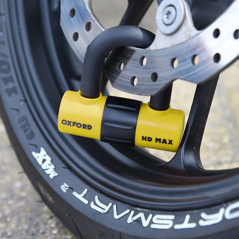 Oxford HD Max 14mm Disc Lock Yellow