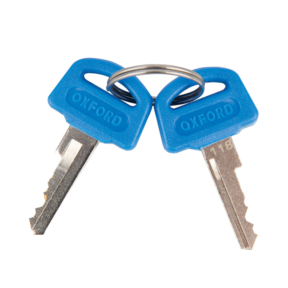 Oxford Bumper Cable Lock Clear 6mm x 600mm
