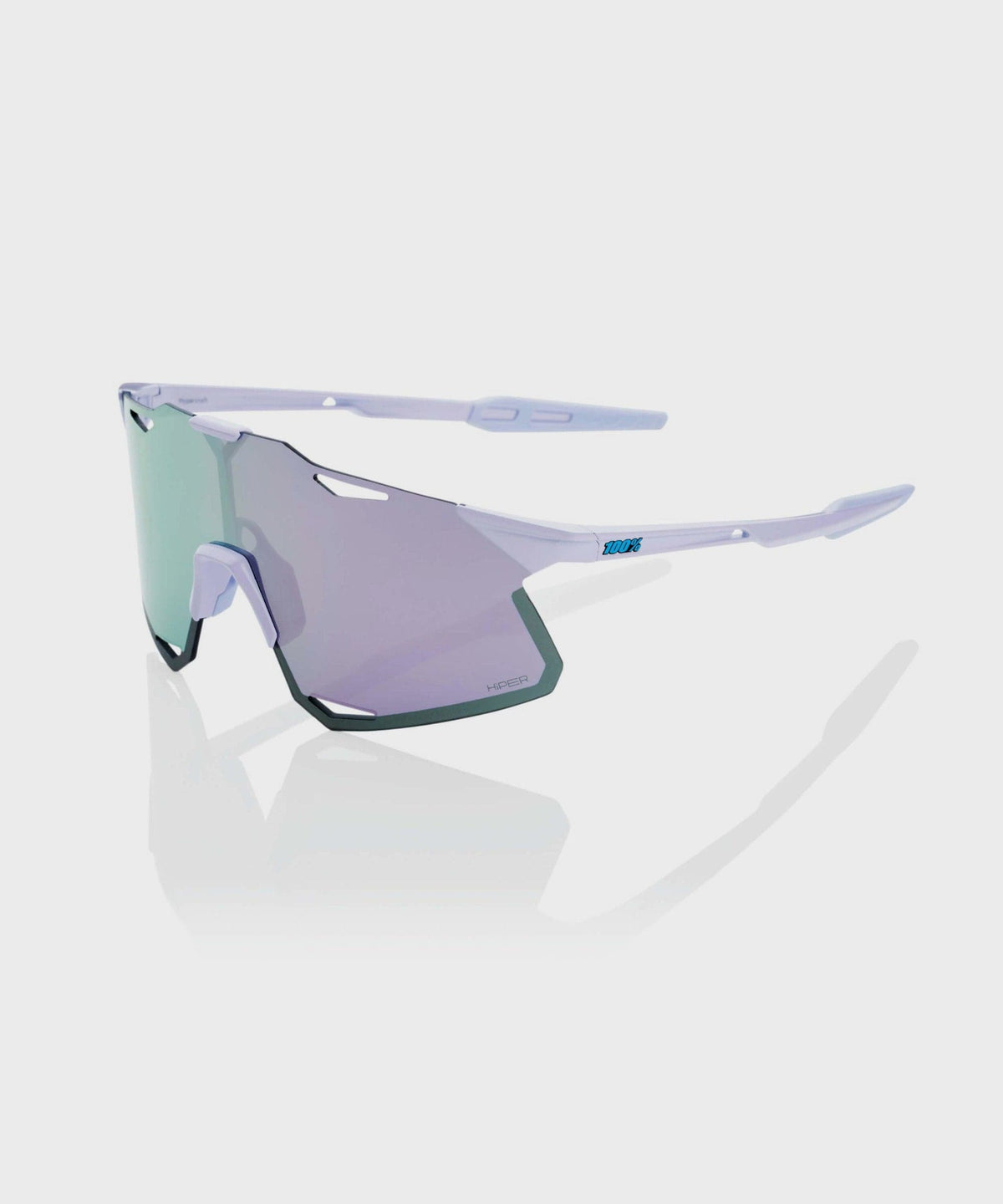 100% Hypercraft Glasses - Gloss Lavender / HiPER Lavender Mirror Lens