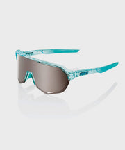 100% S2 Glasses - Polished Translucent Mint / HiPER Silver Mirror Lens