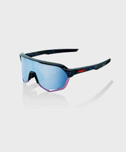 100% S2 Glasses - Black Holographic / HiPER Blue Multilayer Mirror Lens