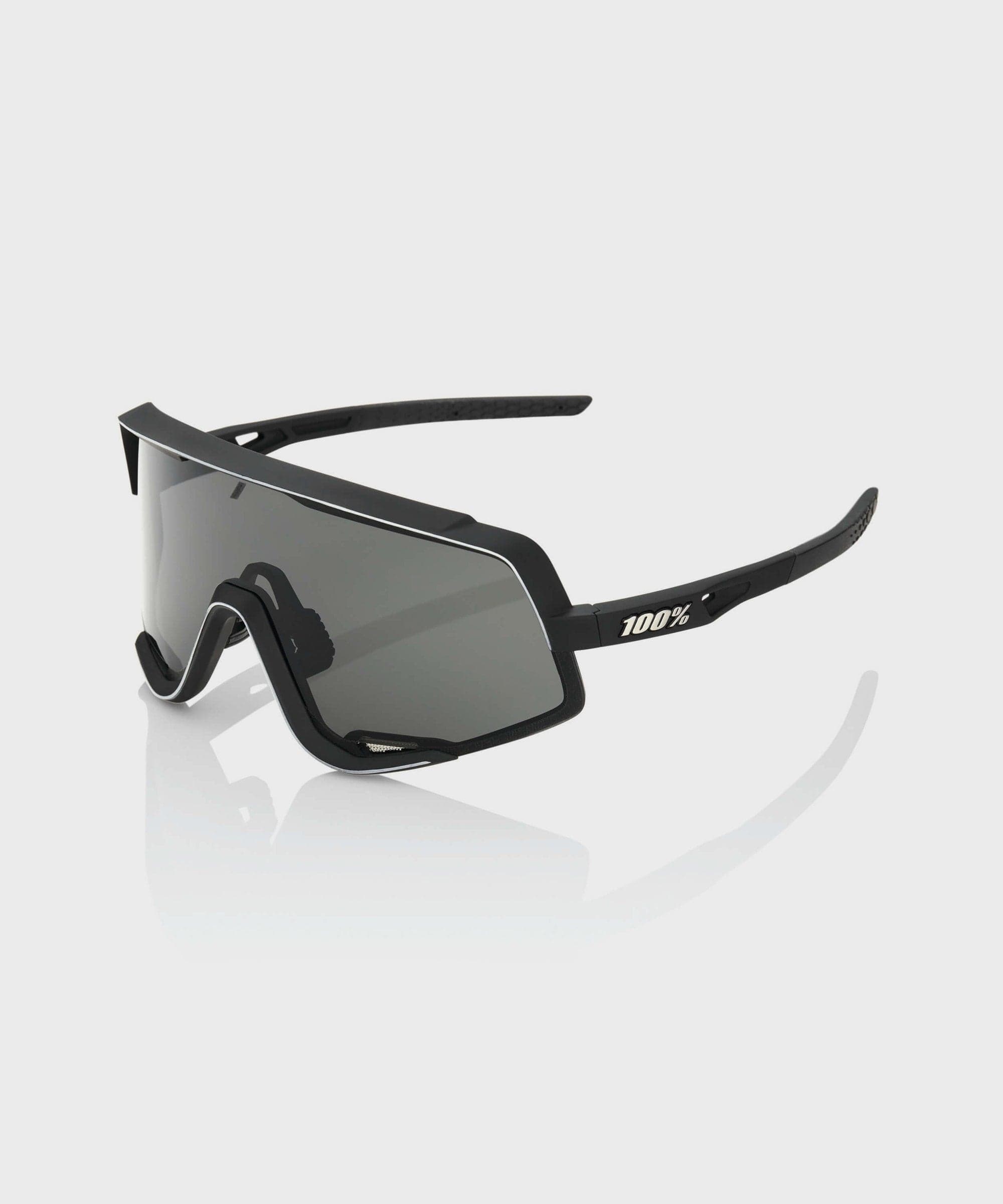100% Glendale Glasses - Soft Tact Black / Smoke Lens