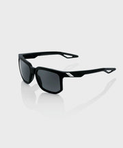 100% Centric Glasses - Soft Tact Black / Grey PEAKPOLAR Lens