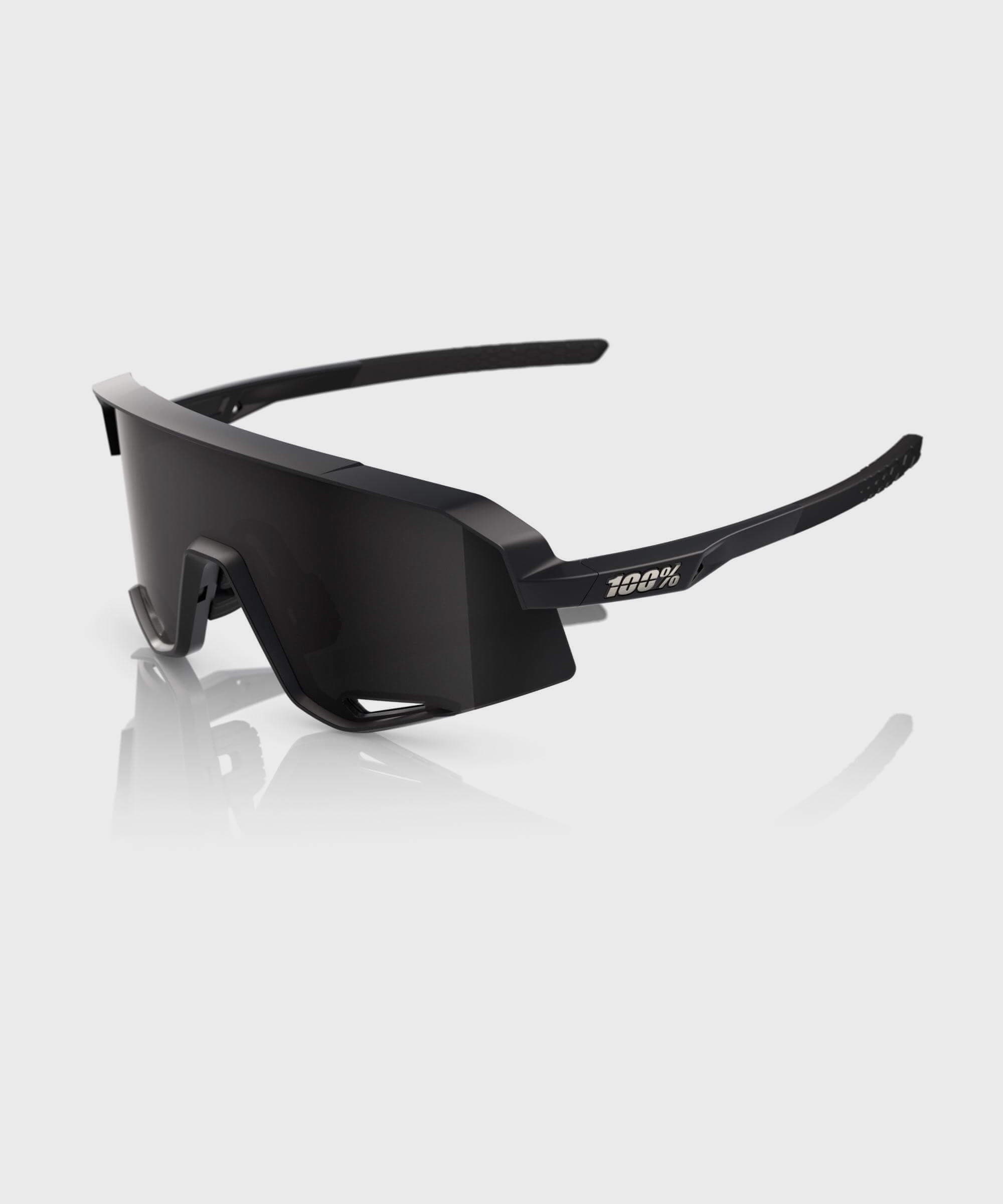 100% Slendale Glasses - Matte Black / Smoke Lens