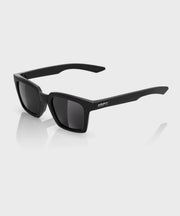 100% Erba Glasses - Soft Tact Black / Smoke Lens