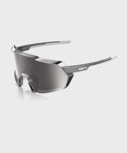 100% Korbin Glasses - Gloss Black Chrome/HiPER Silver Mirror Lens